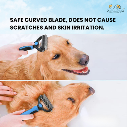 Deshedding Brush – Professional Dog & Cat Grooming Tool for Loose Hair & Tangle-Free Fur