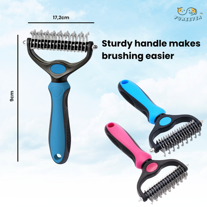 Deshedding Brush – Professional Dog & Cat Grooming Tool for Loose Hair & Tangle-Free Fur