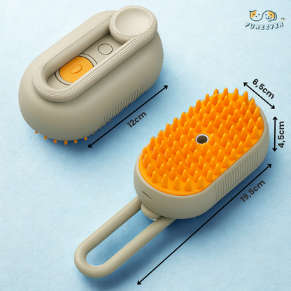 Cat & Dog Massage Bath Brush – Pet Hair Comb for Shedding, Cleaning & Grooming