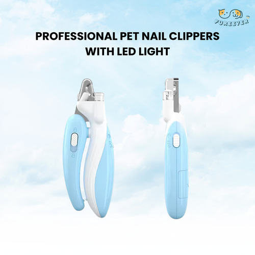 Professional Pet Nail Clippers with LED Light – Safe Paw Trimmer for Dogs & Cats