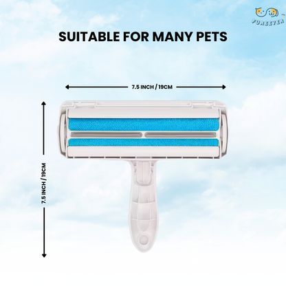 Pet Hair Remover Roller – Reusable Dog & Cat Fur Remover with Self-Cleaning Base