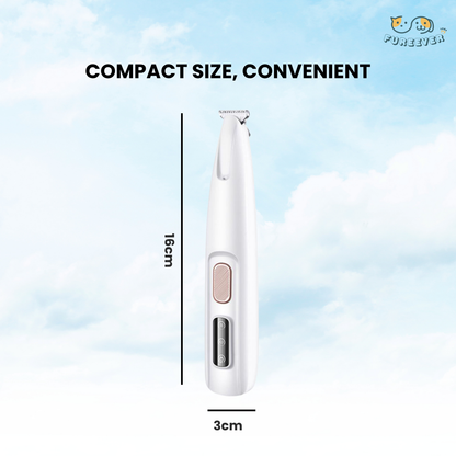 Professional Pet Paw Trimmer with LED Light Fully