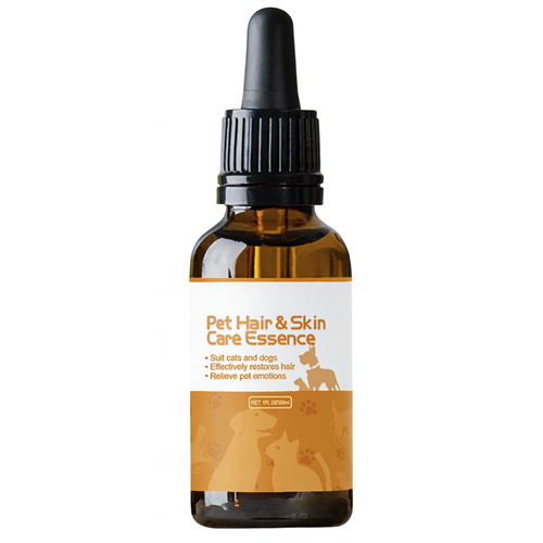Pet Hair Care Serum – Softening & Growth Essence Oil for Dogs & Cats
