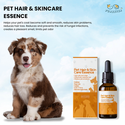 Pet Hair Care Serum – Softening & Growth Essence Oil for Dogs & Cats