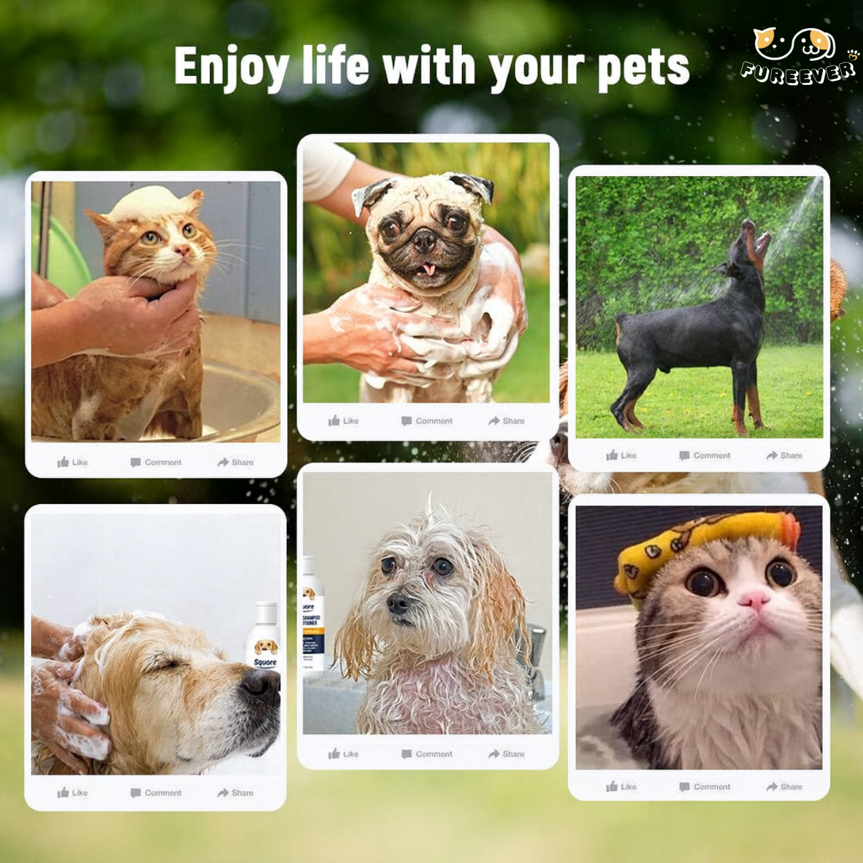 Puppy Shampoo 2-in-1 – Natural & Moisturizing Formula for Soft, Healthy Fur