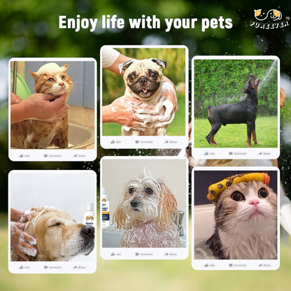 Puppy Shampoo 2-in-1 – Natural & Moisturizing Formula for Soft, Healthy Fur